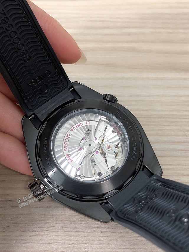 歐米茄高端手錶 OMEGA複刻海馬海洋宇宙600米四針男士腕表  gjs1964